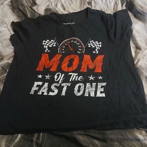 Amazon Black and Red Graphic Tee